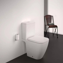 Rezervor WC Ideal Standard i.life S, alimentare inferioară, alb lucios